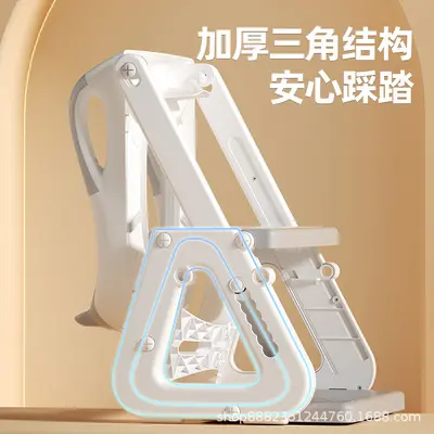 Men's and Women's Toilet Seat Toilet Potty for Babies Step Stool Children's Ladder Frame Children's Toilet Seat 3-in-1