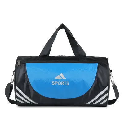 Cross-border sports bag for men, gym yoga swimming bag with dry and wet separation, large capacity, lightweight, portable travel bag for business travel