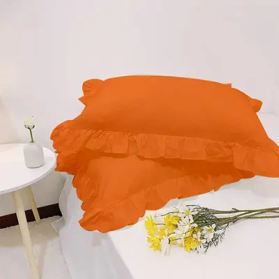 Ruffled Lace Pillowcase, Single and Double Size - 11