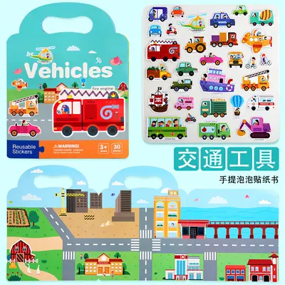 Bubble Sticker Book 2+ Educational Toy - 10
