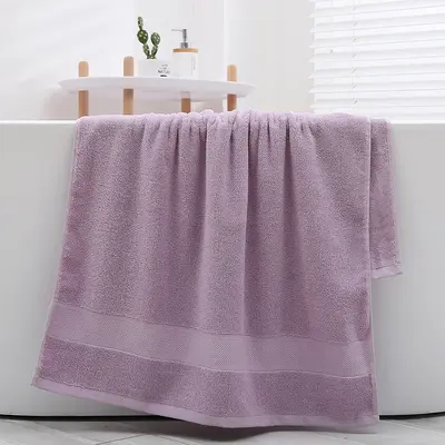 Pure cotton bath towel set, 3-piece, absorbent quick-drying - 13