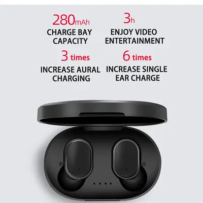 Cross-border wireless in-ear A6S Bluetooth headphones noise reduction special model headset sports single ear stereo - 2