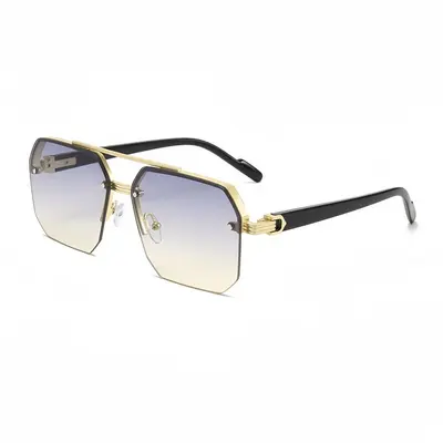 Square Frame UV Protection Sunglasses for Men and Women, Slimming Driving Style - 12