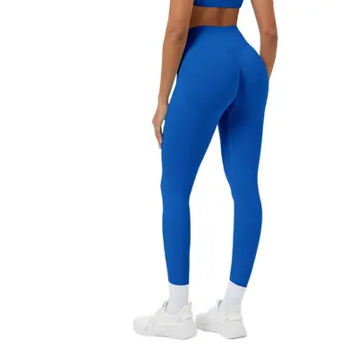 Sıkı Çapraz Bel Yoga Pantolonu, Yüksek Bel, Koşu ve Fitness Taytı - 5