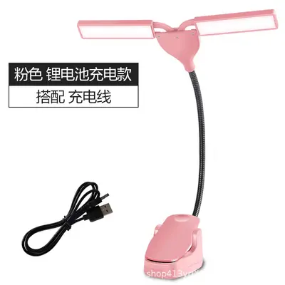 Şarj Edilebilir LED Nota Standı Lambası, USB Klipsli, Ayarlanabilir, Gitar ve Erhu İçin - 9