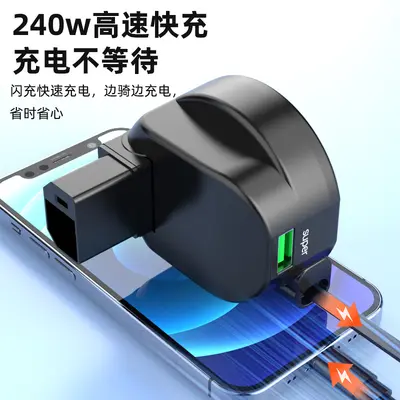 Yeni Ulusal Standart Elektrikli Araç Telefon Şarjı Hızlı Şarj 60V72v Evrensel Hızlı Şarj Dönüştürücü USB Araç Şarj Fişi