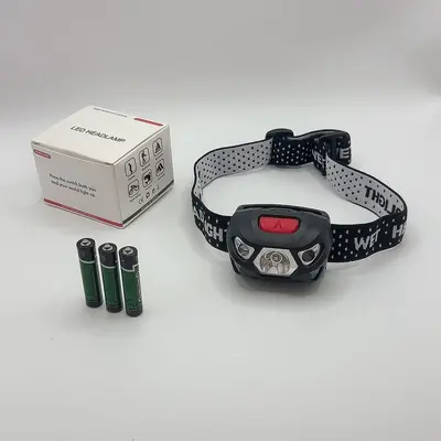 LED Headlamp, Strong Light, No. 7 Dry Cell Battery, Night Fishing - 12