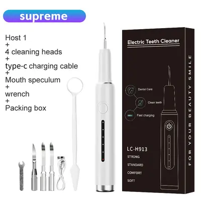 Electric tooth cleaner multifunctional handheld teeth cleaning device - 10