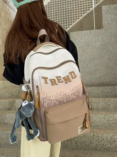 Gradient Large-Capacity Middle and High School Backpack - 3