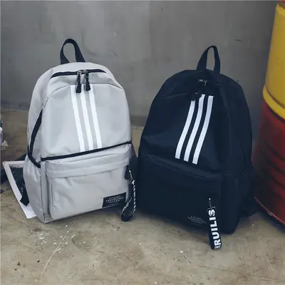 2026 new model men's large capacity dual-use backpack university high school student school bag campus travel fashion double-strap backpack