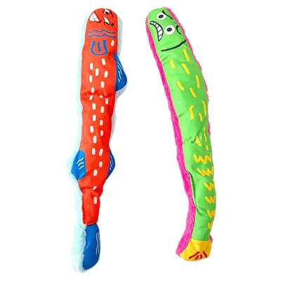 Long Crinkle Paper Fish Cat Toy, Chew-Resistant - 6