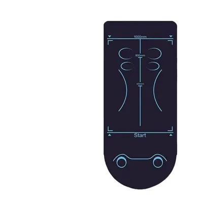 Ab Wheel Exclusive Mat Scale Pad Abdominal Wheel Mat Yoga Men's Fitness Kneeling Pad Training Sport Core Thickened - 6