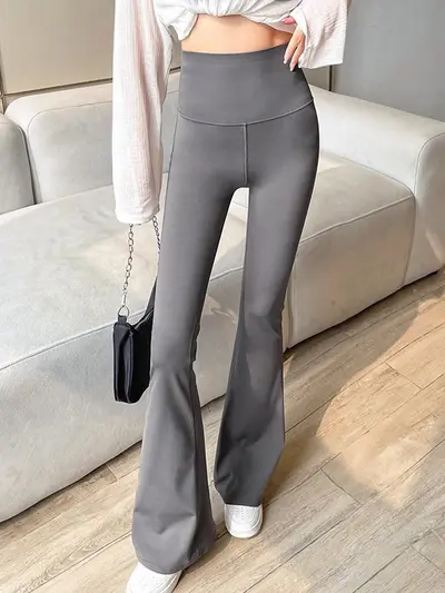 Kadın Yüksek Bel Şarkılı Yoga Pantolonu