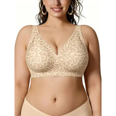 Women's Wireless Comfortable Push-Up Bra - 9