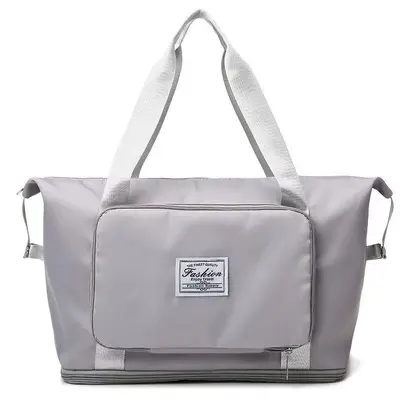 Reisetasche für Damen, Sport-Schultertasche mit Nass- und Trockentrennung, faltbare Aufbewahrungstasche, Sporttasche, wasserdichte Gepäcktasche für Herren - 12