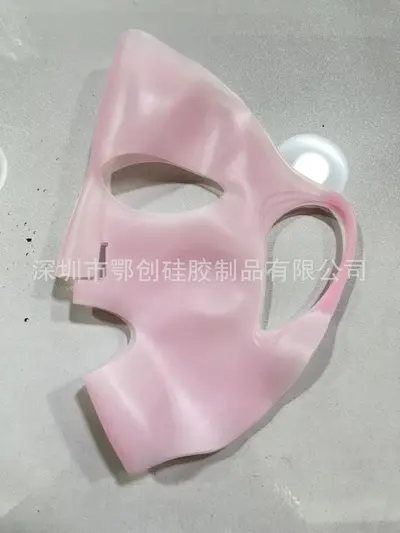 3D Silicone Hydrating Face Mask, Stays in Place During Movement - 9
