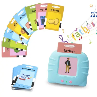 Card-Based Early Learning Machine for Ages 1-3-6, English Word Cards - 9