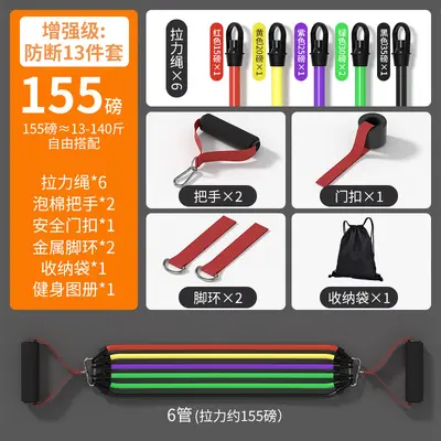 Multifunctional Pull Rope Resistance Band for Back and Shoulder Workouts - 9