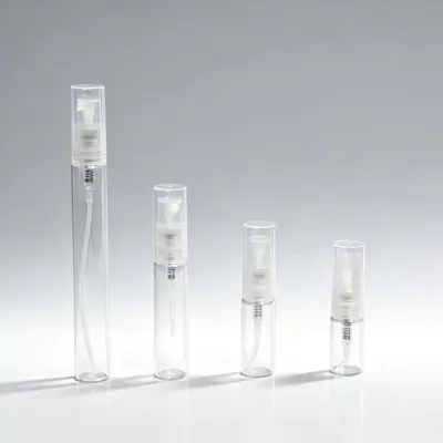 2 ml tam kapaklı süngü sprey şişesi 3 ml deneme parfüm şişesi 5 ml numune şişesi seyahat taşınabilir