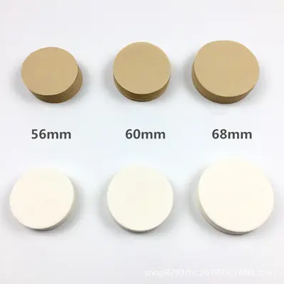 Single-use coffee filter paper, size 51, for Moka pot and French press