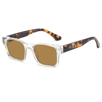 Retro Square Minimalist Unisex Sunglasses - 11
