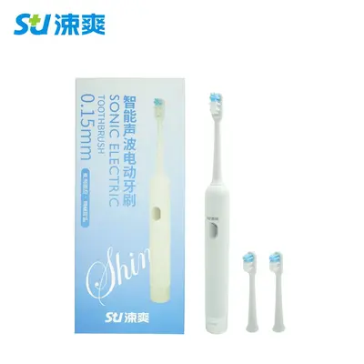 Sonic Electric Toothbrush, Rechargeable, Waterproof, Adult - 6