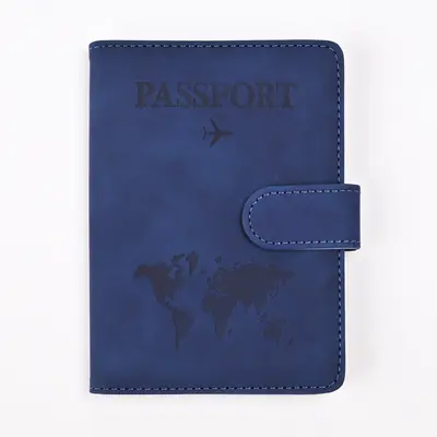 RFID-Blocking PU Passport Cover, Color-Changing, Multifunctional - 12