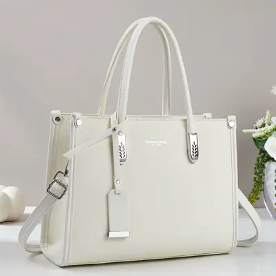 Women's Single Shoulder Bag, Retro Design, Large Capacity - 13