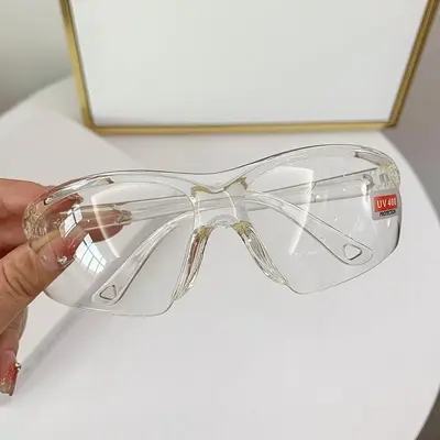 Cycling Glasses Set with Interchangeable Lenses, Night Vision, Windproof - 10