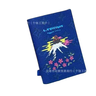 Passport holder, multi-card slots, bifold storage, portable