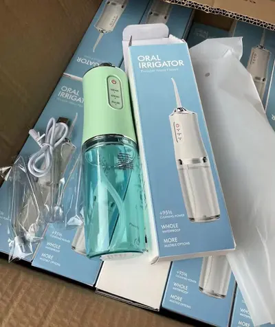 Portable Electric Ultrasonic Dental Irrigator and Teeth Cleaner - 8