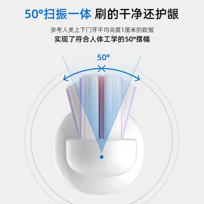 Adult Fully Automatic Sonic Electric Toothbrush Soft Bristle - 4