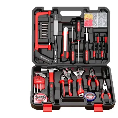 Home repair tool set with lithium electric drill and hardware tools