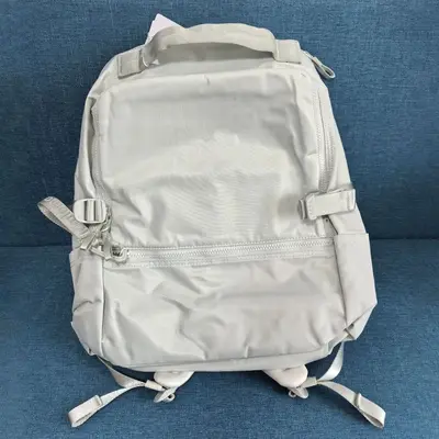 Lu Bag New Style 22L New Crew Backpack Waterproof Double Shoulder Bag Wide Shoulder Straps Curved Carry Straps Laptop Bag School Bag - 7