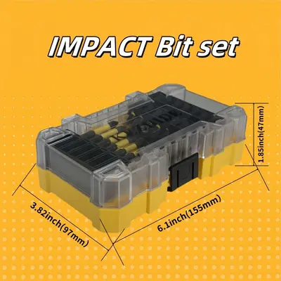 KEZHIDE 42-Piece Impact Screwdriver Bit Set, Magnetic Phillips Bits - 4