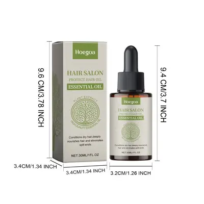 HOEGOA hair care essential oil, natural shine and nourishment