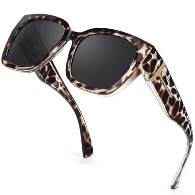 Neue Bestseller-T-Scharnier-Polarisiert-Myopie-Oversleeve-Sonnenbrille Unisex UV-Schutz Europa-Stil Großrahmen Fahrerbrille Sonnenbrille - 3