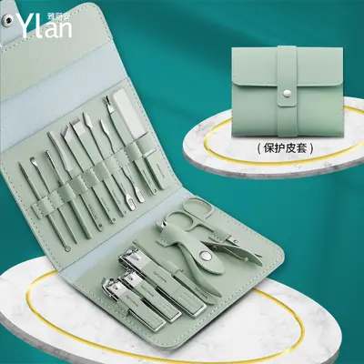 Schönheits-Maniküre-Set, 16-teilige Nagelwerkzeuge - 2