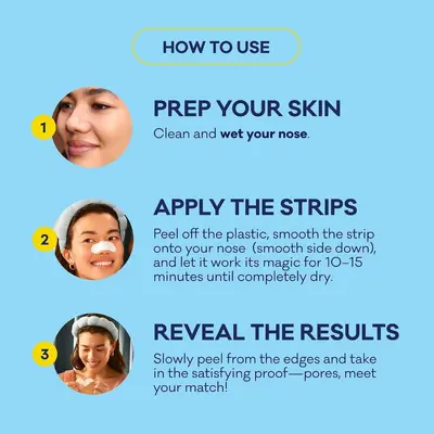 Peel-Off Blackhead Removal Nose Strips for T-Zone - 5