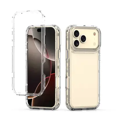 新款使用iPhone17 Pro Max透明手机壳XS Max炫影亚克力四角防摔壳 - 7