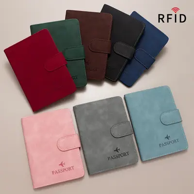 RFID pasaport çantası belge ve bilet tutuşu