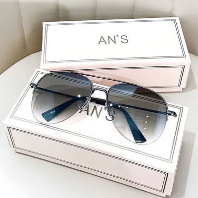 Aviator Sunglasses for Large Faces, UV-Protection Cycling Glasses - 7