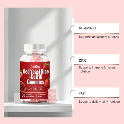 DOCTEAT Body Energy Support Gummies, Gentle Formula Daily Nutritional Supplement - 3