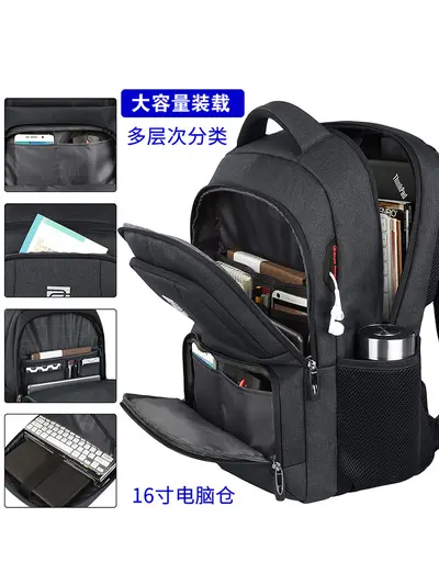 BrunoCavalli Men's Business Backpack with Laptop Compartment - 3