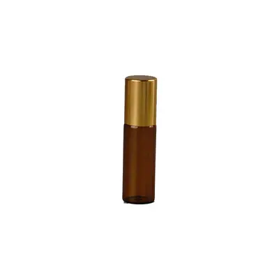 Stokta Roll-on esansiyel yağ şişesi 3ml kahverengi roll-on şişe 5ml kahverengi roll-on şişe 10ml parfüm şişesi