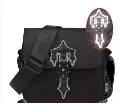 Trapstar small square women's crossbody bag in Oxford fabric - 7