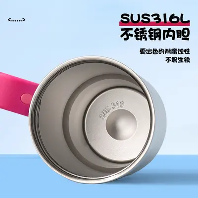 Neue 316er Edelstahl-Thermobecher, großes Fassungsvermögen, mit Griff, Eisbecher, XXL-Becher, hochwertiges Design, praktischer Auto-Becher