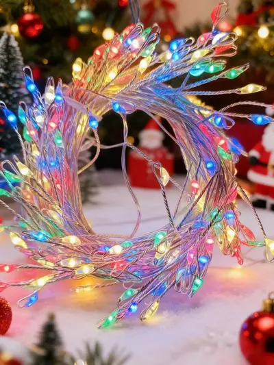 LED-Kupferdraht-Weihnachtslichterkette, dekorativ - 9