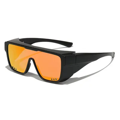 Large-Frame UV Protection Sports Sunglasses for Skiing and Cycling - 5