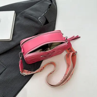 Women's Lightweight Small Square Crossbody Bag - 4